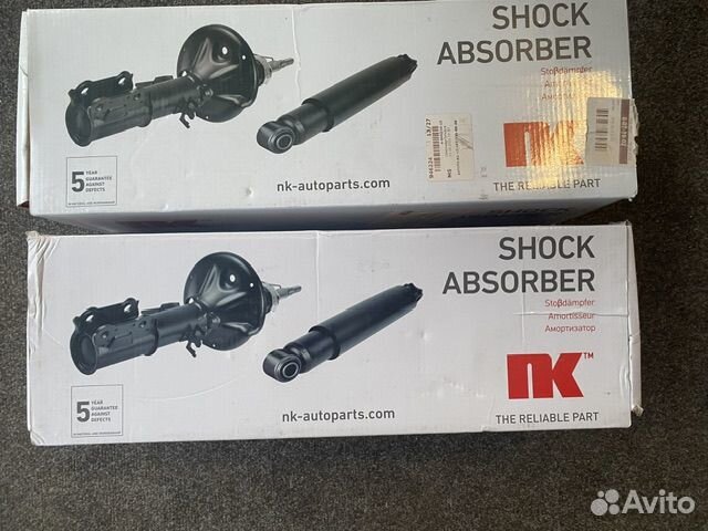 Амортизаторы задние (стойки) Toyota Corolla E11