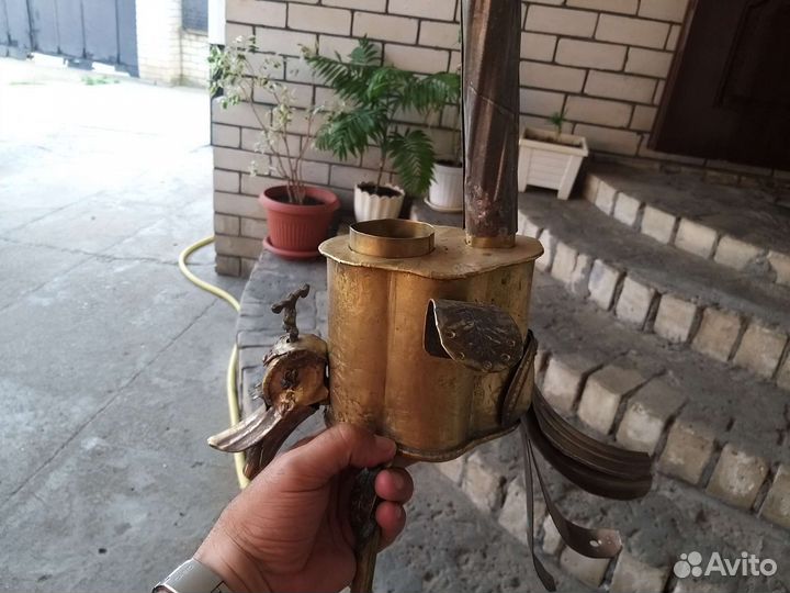 Дровянной самовар.Ручная работа.Форма утки