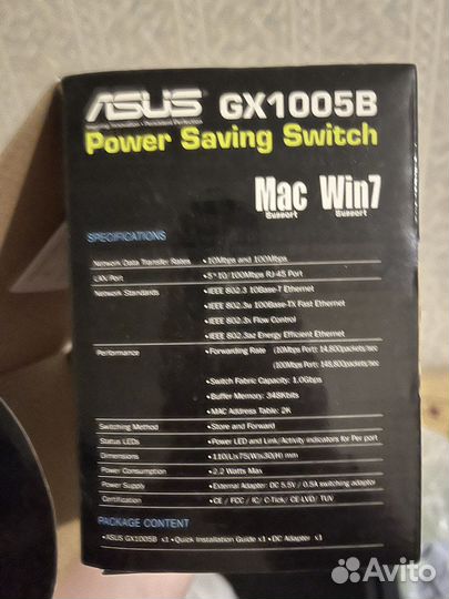 Коммутатор asus GX1005B Switch