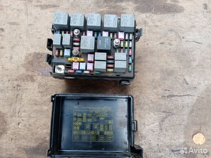 Блок предохранителей на Киа Каренс 2004 год