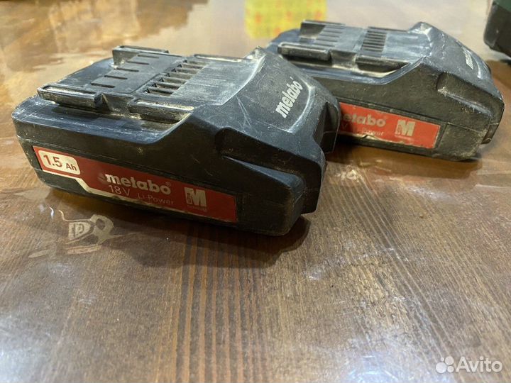 Шуруповерт metabo bs 18 li