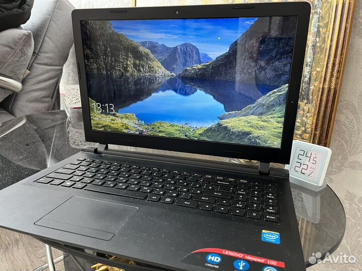 Ноутбук Lenovo IdeaPad 100-15IBY, с SSD WD 250гб