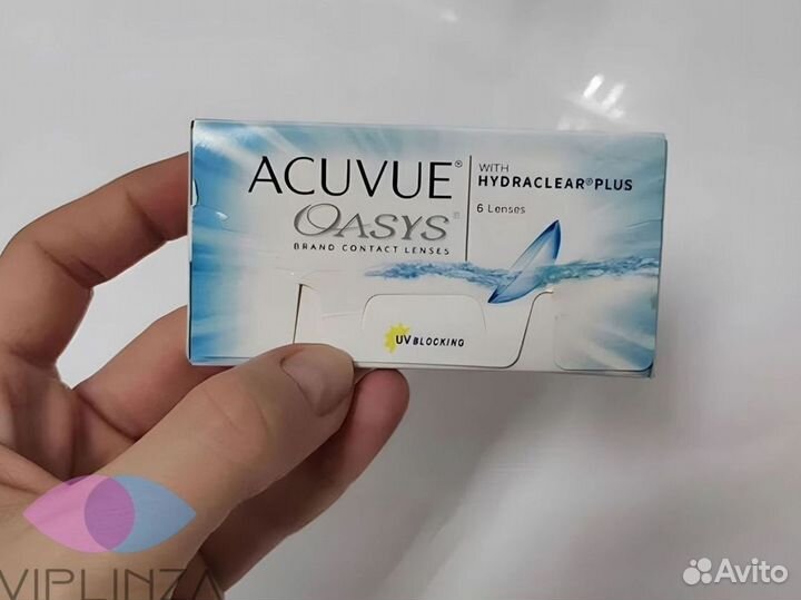 Контактные лины Acuvue Oasys 6 штук