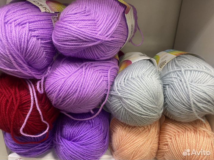 Пряжа Детская Новинка (Пехорка) 100 акрил