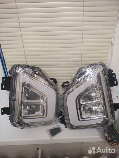 Противотуманные фары mitsubishi l200