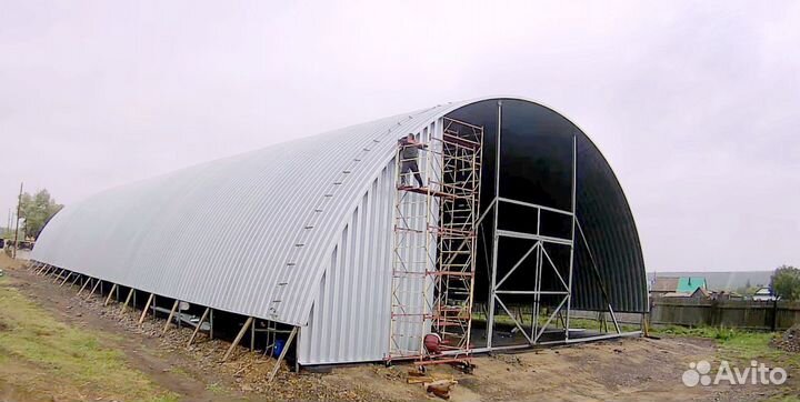 Ангар металлический