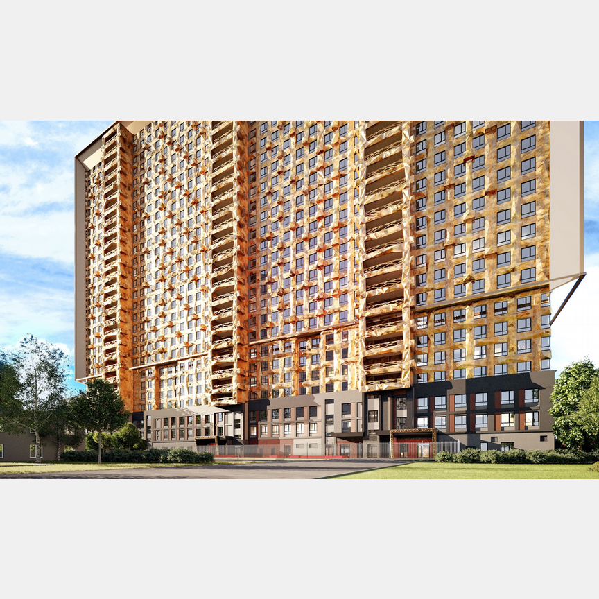 1-к. квартира, 45,2 м², 22/28 эт.