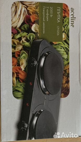 Плитка электрическая 2 конфорки