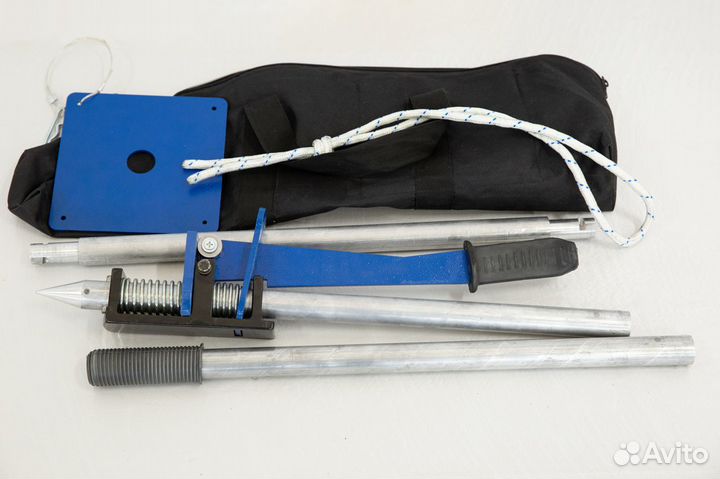 Разборный домкрат снегохода усиленный