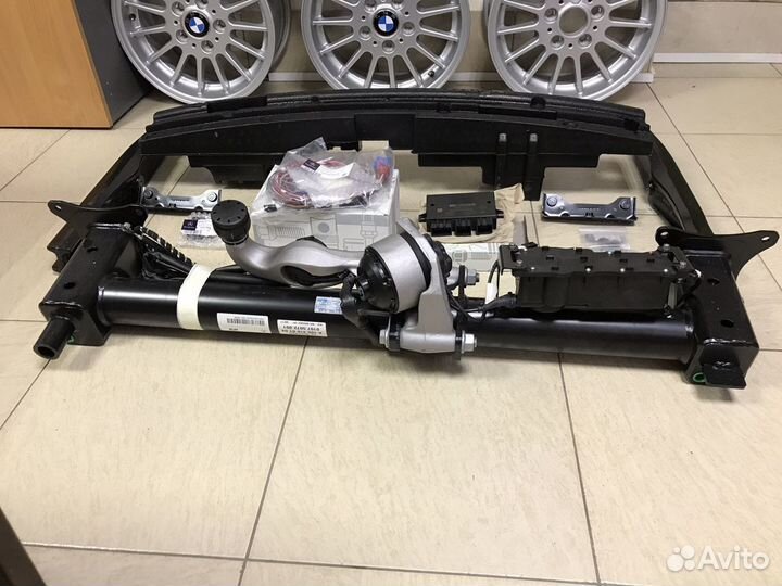 Фаркоп полуэлектрический Mercedes GL/GLS W166 ориг