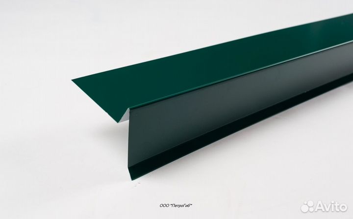 Торцевая планка для мягкой, гибкой кровли