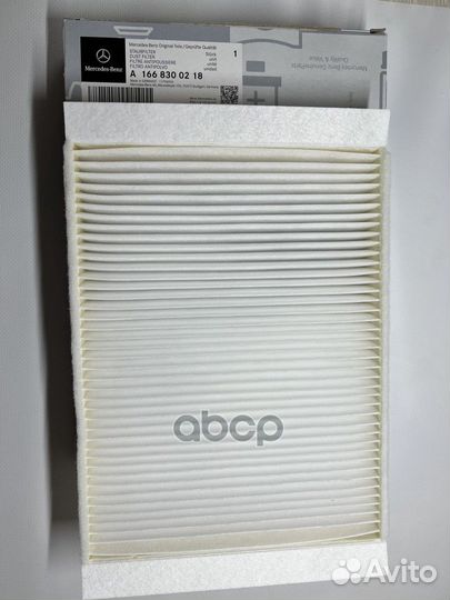 Фильтр салона MB W166 ML 3.5i 11 1668300218 M
