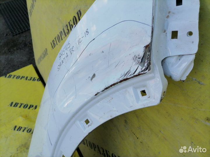 Крыло переднее правое Hyundai Santa Fe 2012-2018