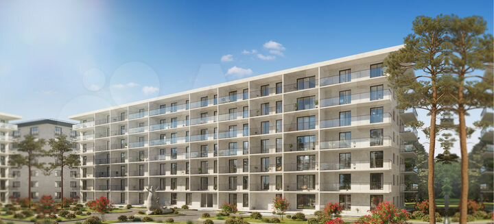 2-к. апартаменты, 75,4 м², 5/7 эт.