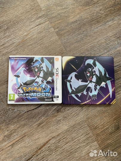 Pokemon Ultra Moon для Nintendo 3DS + Steelbook