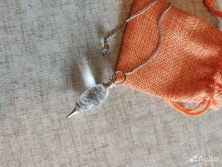 Маятник для биолокации Горный хрусталь