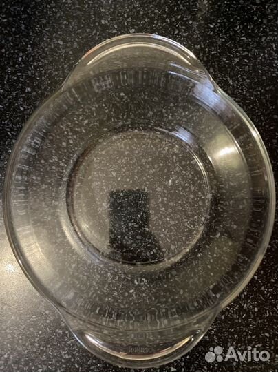 Кастрюля из жаропрочного стекла