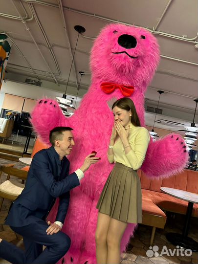 Большые/Ростовые/Надувные Танцующие медведи