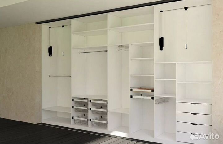 Встроенный шкаф доставка установка