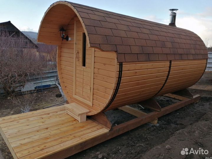 Баня бочка от производителя с гарантией