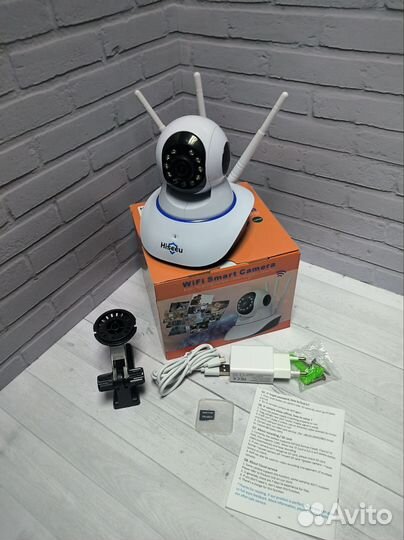 Камера видеонаблюдения WiFi Full HD радио няня