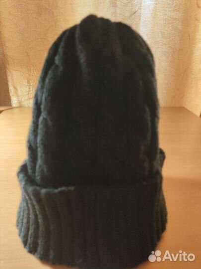 Новая вязанная шапка мужская