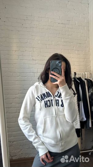 Зип худи abercrombie fitch женская оригинал