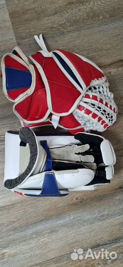 Ловушка и блин вратаря SR Bauer Ultrasonic