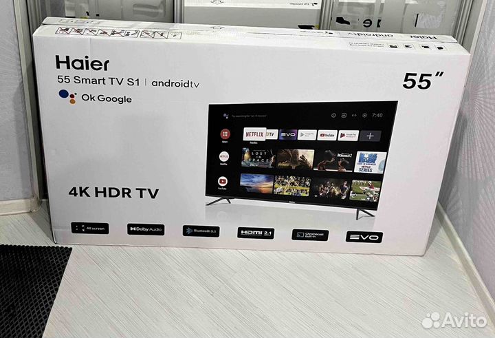 Haier 55 SMART tv s1