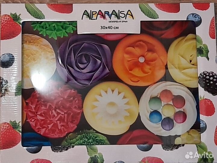 Доска разделочная стеклянная 30х40