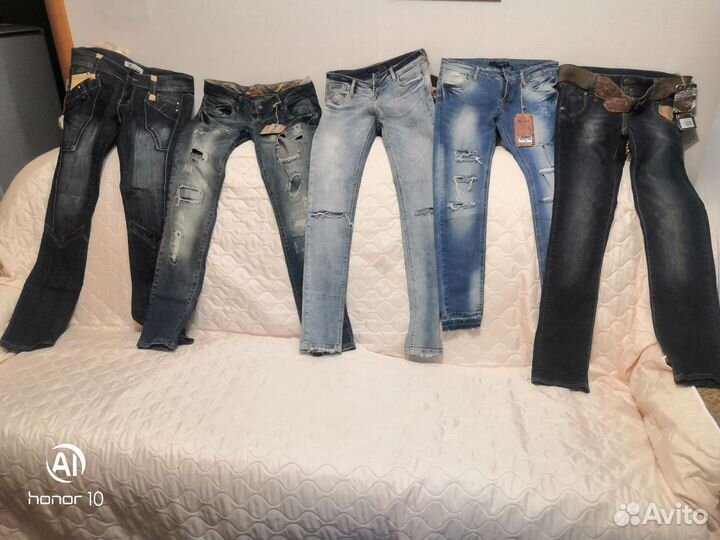 Джинсы жен. подросток р27-30
