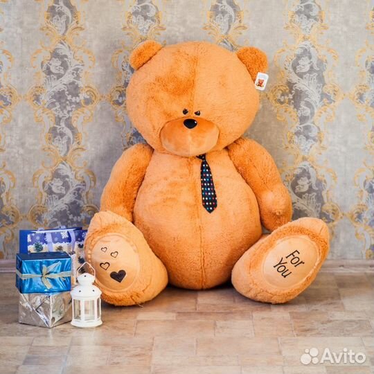 Большой плюшевый мишка Тедди 130 см