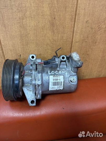 Renault logan 2 компрессор кондиционера