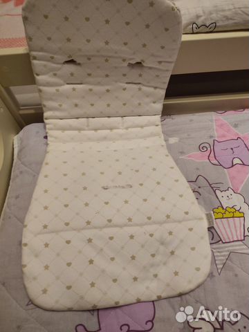 Хлопковый матрасик в прогулочную коляску