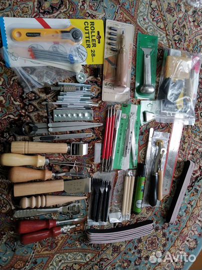 Профессиональный Набор для работы с кожей 59 предм