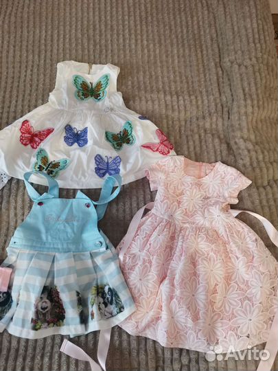 Платье для девочки 86 - 92