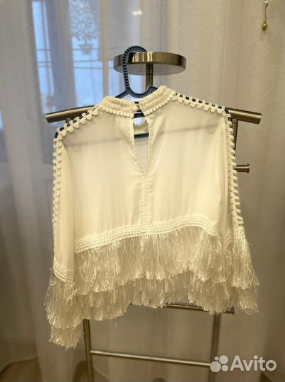 Блузка нарядная для девочки 140