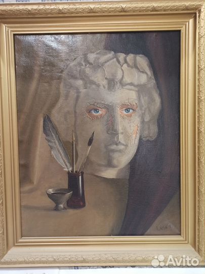 Картина маслом на холсте в раме