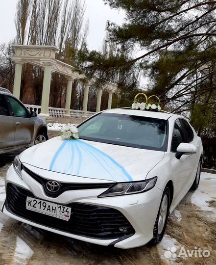 Свадебные украшения на авто кольца