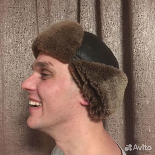 Шапка унисекс из овчины