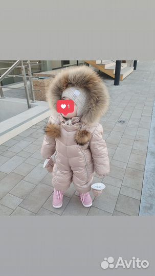 Зимний комбинезон для девочки