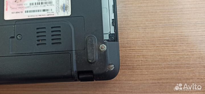 Ноутбук на запчасти packard bell
