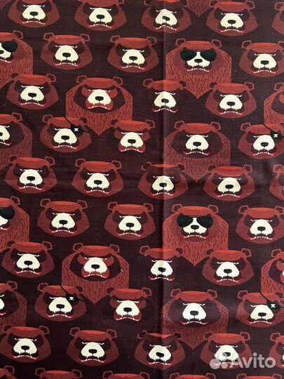Футер медведи отрез