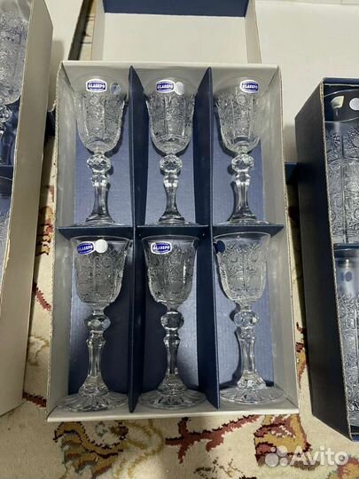 Хрустальные бокалы