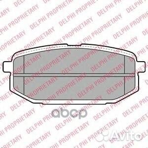 Колодки тормозные задние hyundai contenental 4