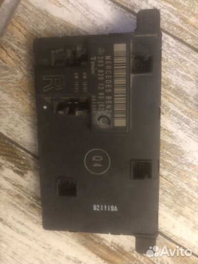 Блок комф Mercedes W203 2038201285 2038202285