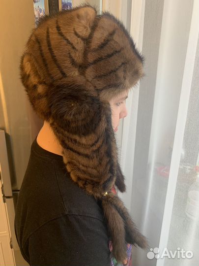 Шапка норковая женская б/у