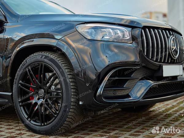 Кованые диски R20 на Mercedes-Benz AMG GLS63