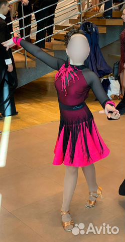 Платье для спортивны бальных танцев латина