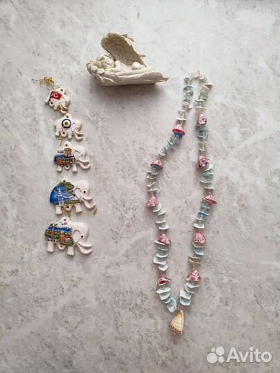 Сувениры, статуэтка, бусы